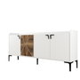Hanah Home Venedik Consola Industrial Blanca